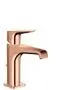 AXOR-HG-AXOR-Citterio-E-Einhebel-Waschtischmischer-130-mit-Hebelgriff-und-Zugstangen-Ablaufgarnitur-Polished-Red-Gold-36110300 gallery number 1